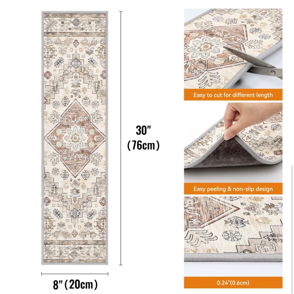 Bungalow Rose Staircase Rugs Set - Picture 6 of 7